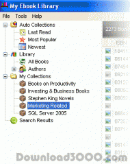 My Ebook Library screenshot
